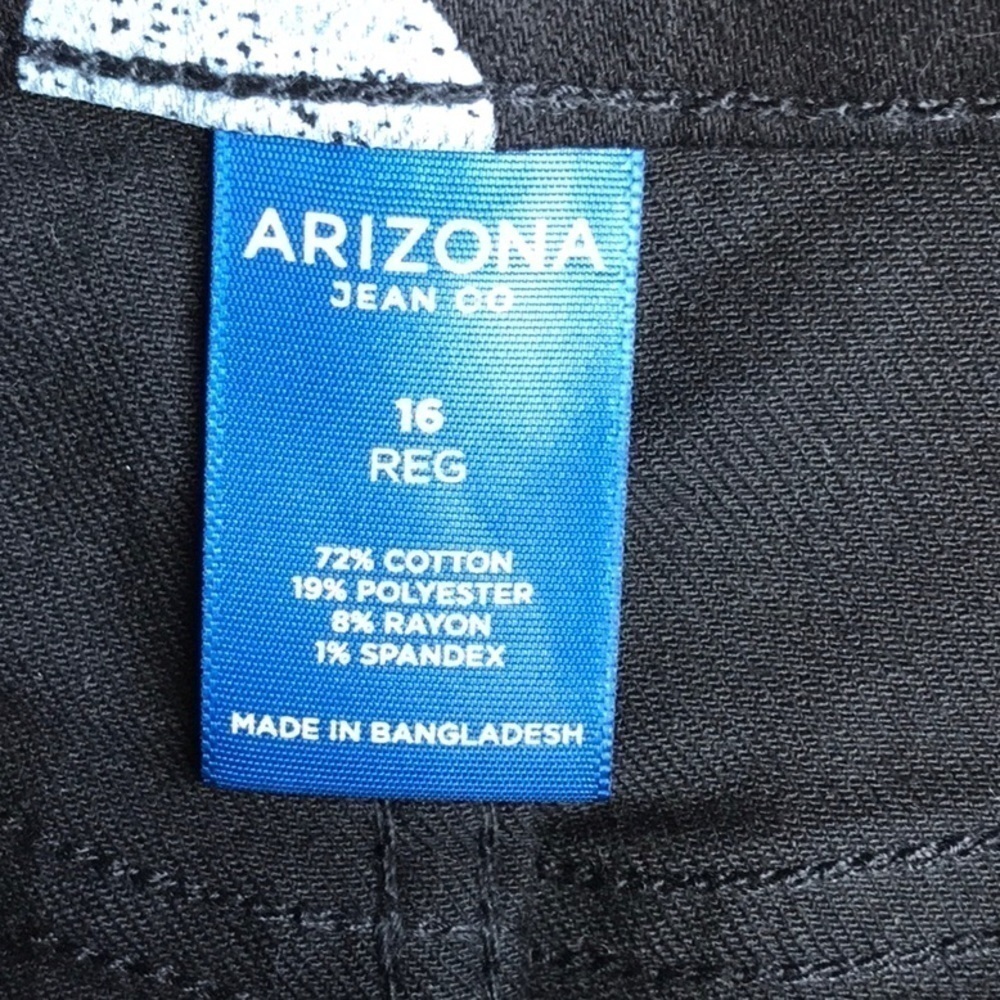ARIZONA  Polka Dot Denim Skirt - Picture 5 of 9